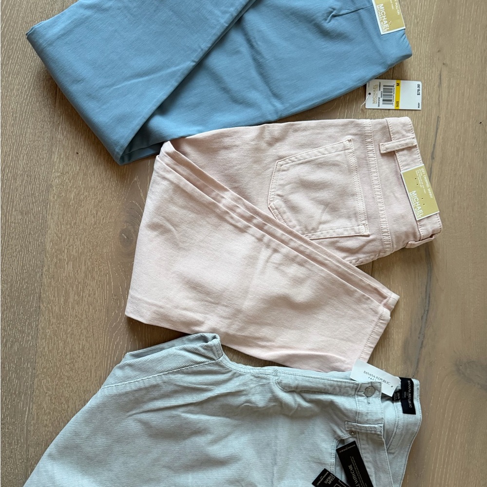 Michael Kors Kids Jeans in Blue, Pink, and Gray